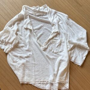 We The Free Cream Top